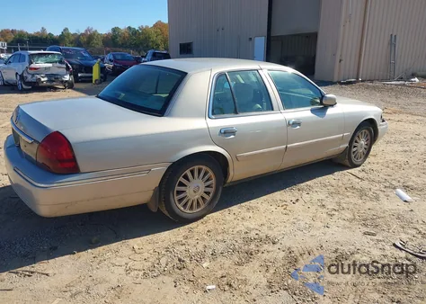 2008 Mercury Grand Marquis Ls from USA, damaged, VIN 2MEHM75V18X655395